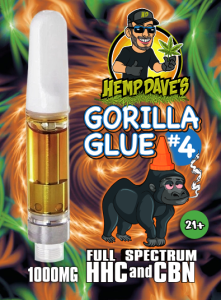 Full-Spectrum HHC/CBN Vape Cartridge Gorilla Glue #4